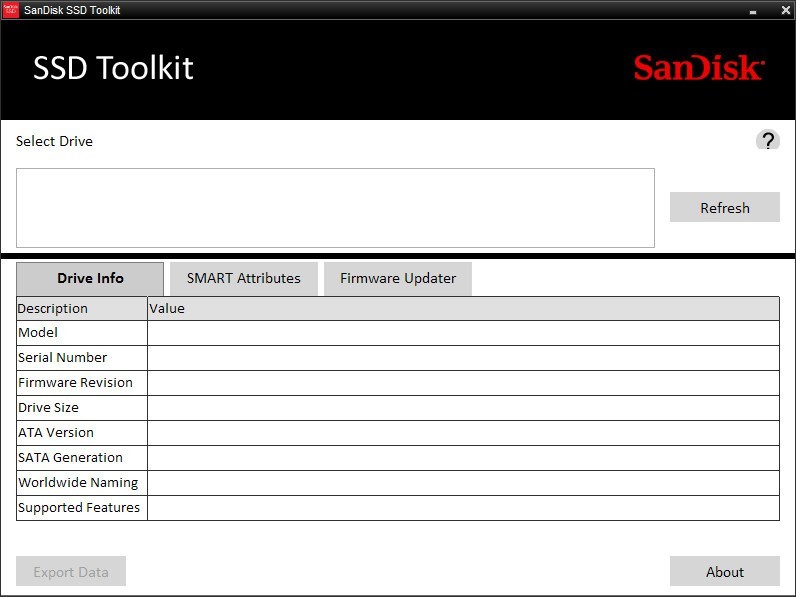 SanDisk SSD Toolkit 1.0 (Free) - SSDToolSD.exe