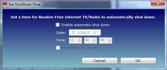Readon TV Movie Player Download - It allows you to view TV channels and listen to radio broadcasts