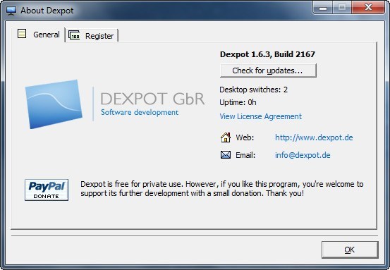 dexpot 1.4 software