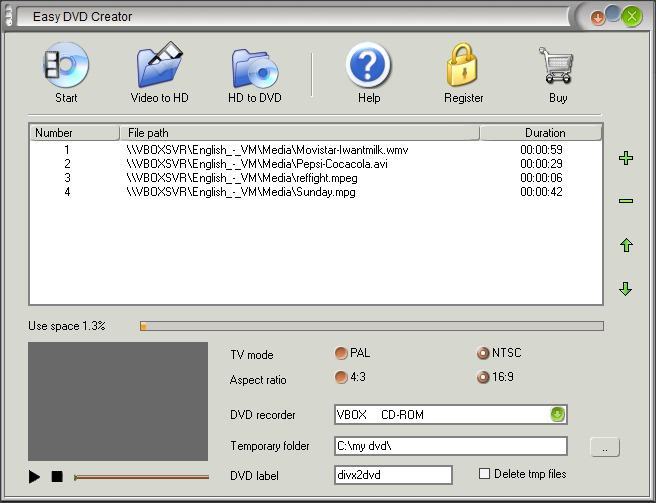 Easy DVD Creator 2.5 Download Free trial