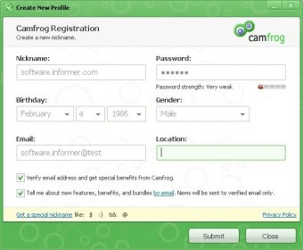SCARICARE CAMFROG 6.6