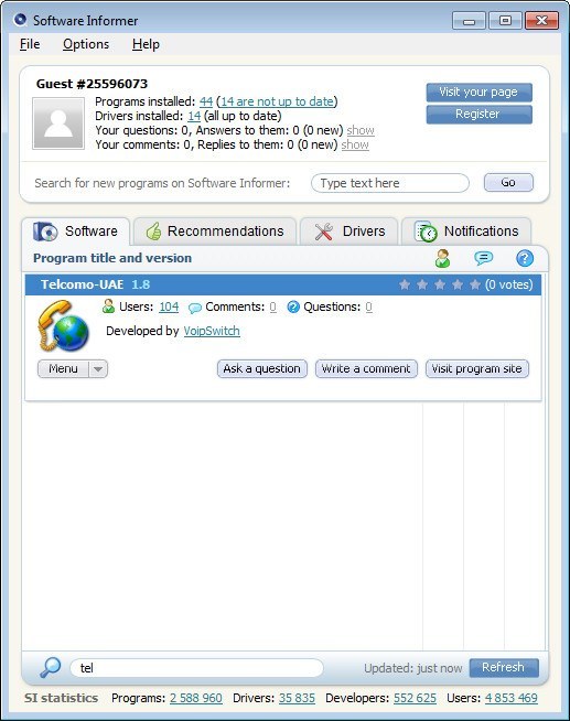 telcomo pc dialer software