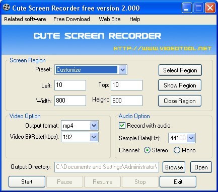 Cute Screen Recorder Download - Easy-to-use screen recorder program