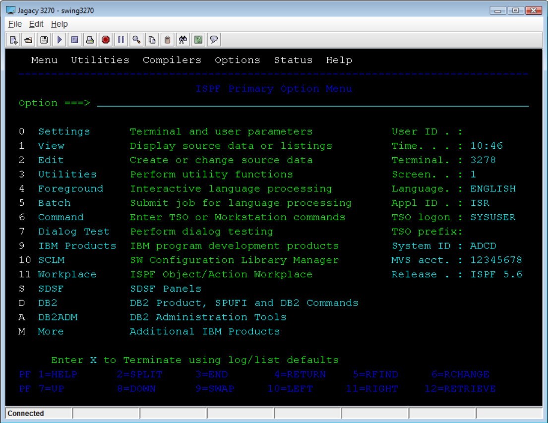 mainframe mochasoft emulator tn3270 mac