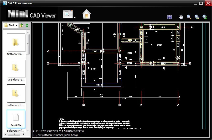 Mini CAD Viewer - Visualize os seus ficheiros DWG gratuitamente