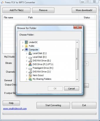 telecharger flv to mp3 converter