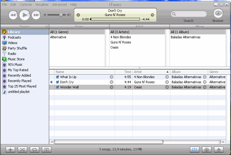 Itunes software informer screenshots