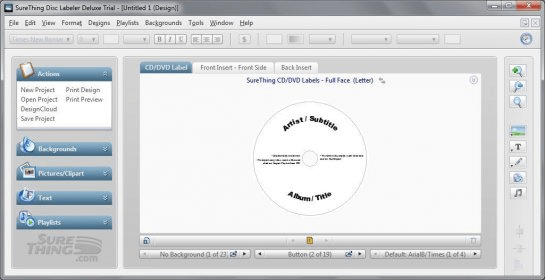 memorex cd label maker software free download
