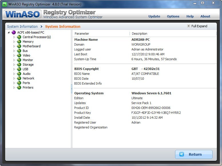 winaso registry optimizer 4.8.4 portable