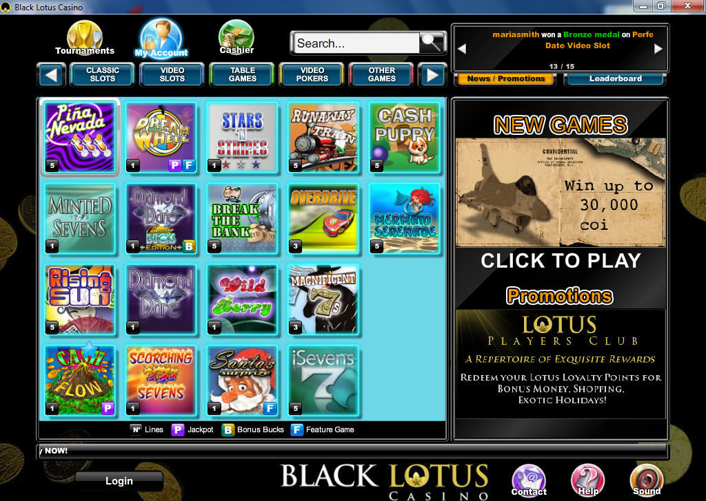 Black Lotus Casino Sign In
