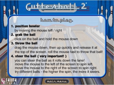 gutterball 3d online
