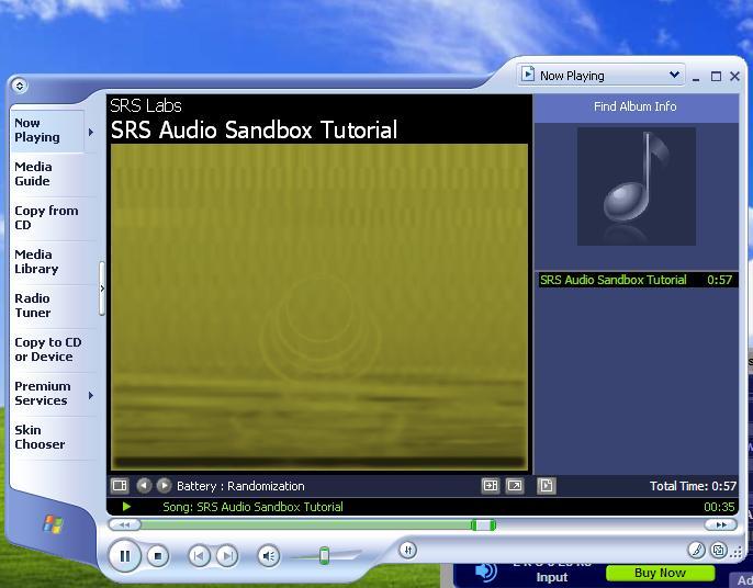 Скачай windows media player 10. Проигрыватель Windows Media. Проигрыватель Windows Media 9. SRS Audio Sandbox. Плеер с визуализацией для компьютера.