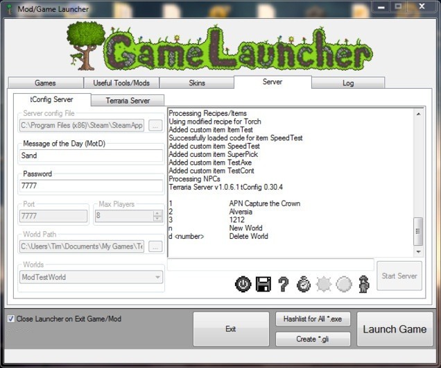 Terraria Game Launcher Download It Is An Efficient And Powerful Tool Designed To Launch Separate Terraria Mods