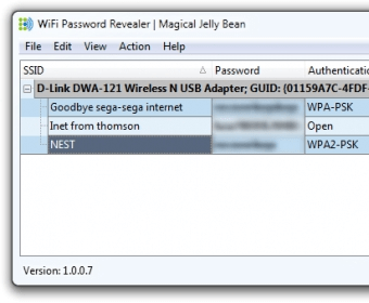 TÉLÉCHARGER WIFI PASSWORD REVEALER 1.0.0.7