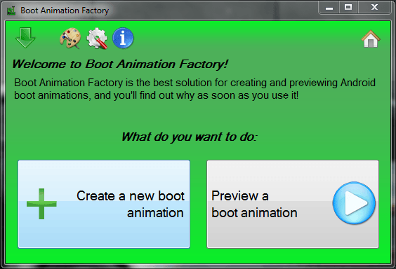 Boot Animation Factory  Download - Boot Animation 