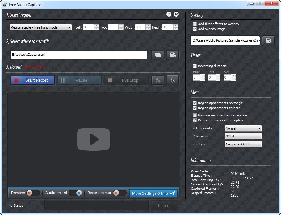 any video capture software free download