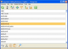 LingvoSoft Talking Dictionary English-Hungarian for Windows