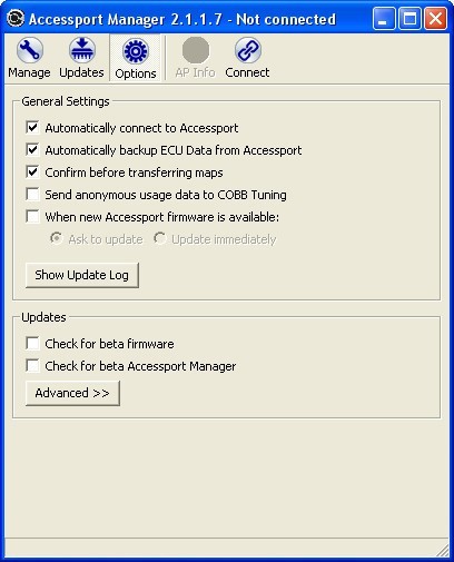 cobb accessport v2 driver software