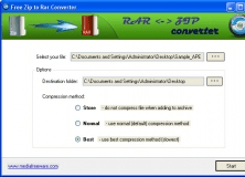 how to delete express zip file compression