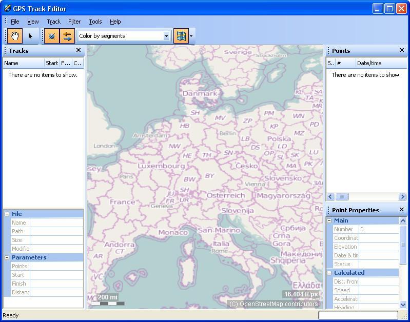 GPS Track Editor Download - Windows application to everything with GPS tracks