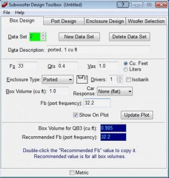 Subwoofer Design Toolbox Download