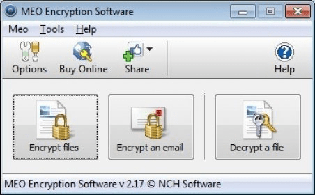 meo encryption software for mac