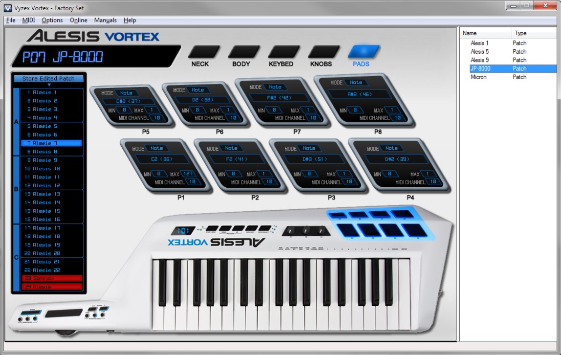 Vyzex Vortex Download Free To Use Patch Editor Software