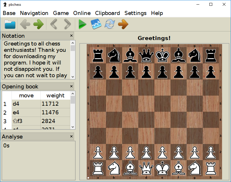 Haundrix Chess - A free chess playing program and PGN viewer.
