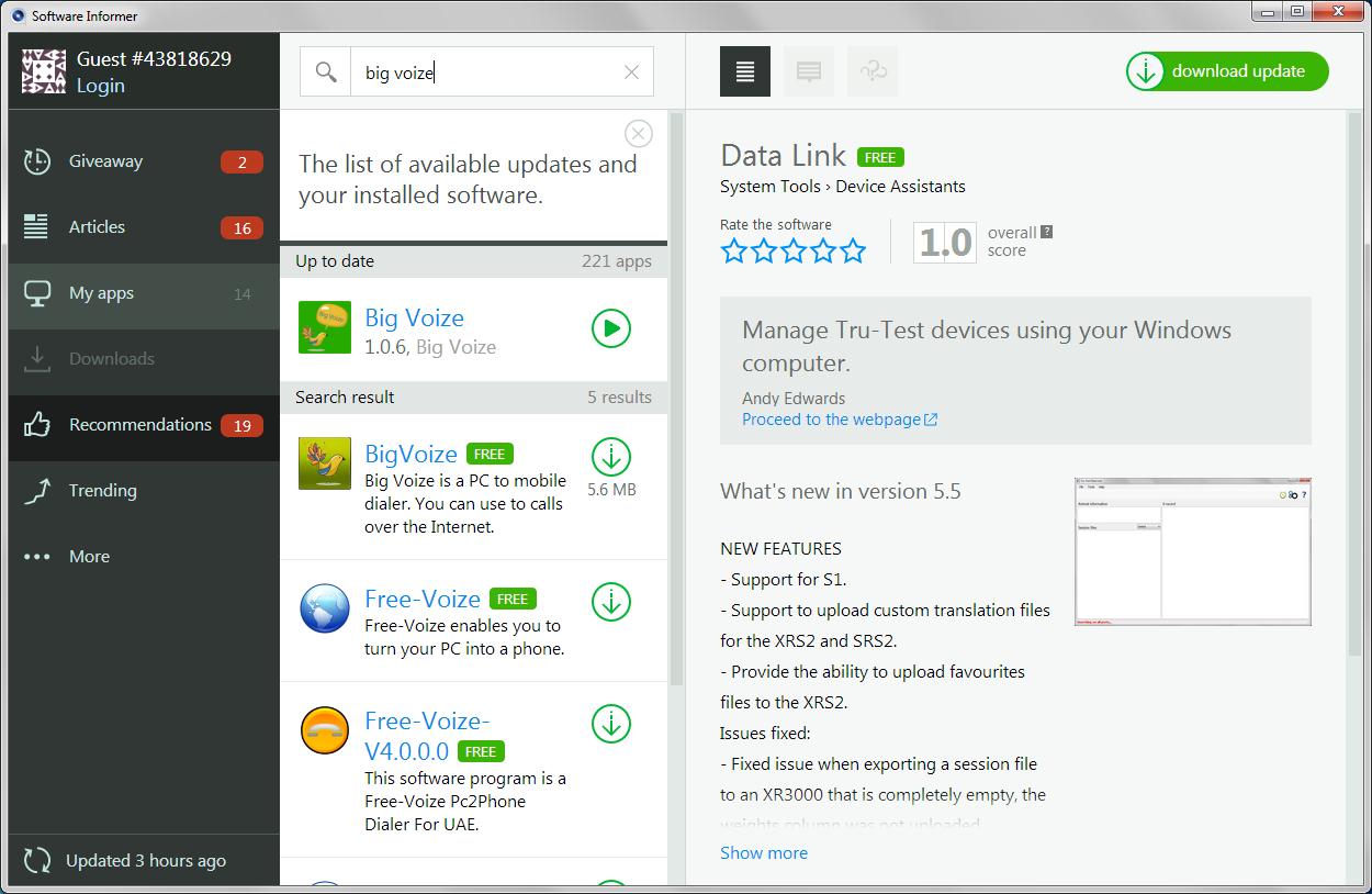 bigvoize mobile dialer for pc