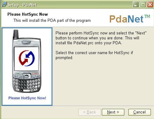 pda net for pc