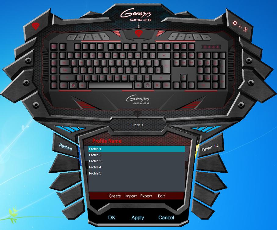 delay shit Gather Genesis RX66 keyboard Driver Download - Configure and control the Genesis  RX66 professional gaming keyboard