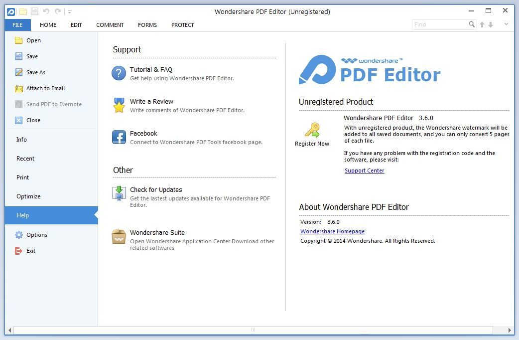 instal Wondershare PDFelement Pro