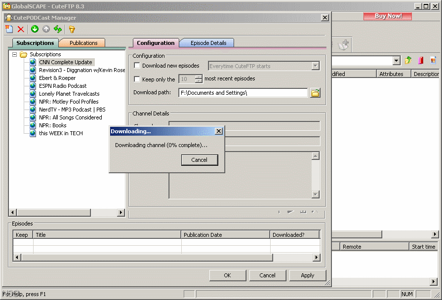 cuteftp 8.1 cuteftp 8.1