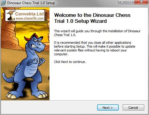 Dinosaur Chess: Learn to Play! (Version 1.00) (Universis) (2006
