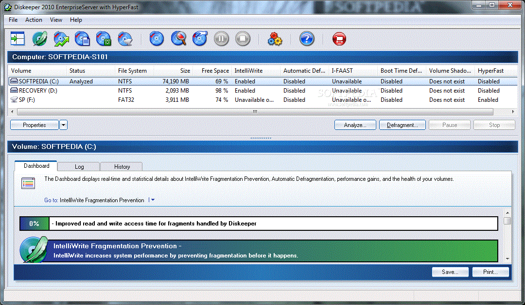 Diskeeper Server Enterprise Edition 10.0 Download (Free trial)