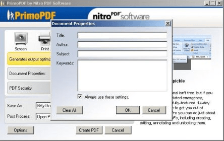 PrimoPDF 3.1 Download (Free) - PrimoPDF.exe