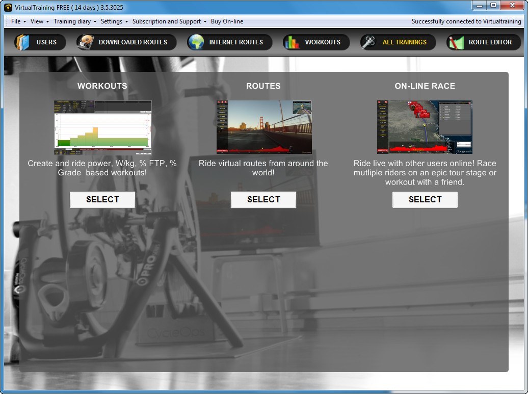 Cycleops sale virtual training