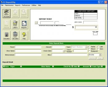EZ-DepositSlip Download Free Version (Deposit.exe)