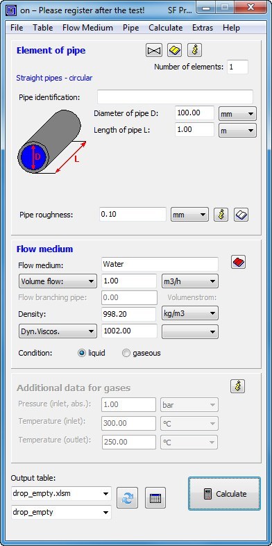 CALCULATE DROPS FTSCW  DOWNLOAD FOR WINDOWS FORM TOOL DESIGN SOFTWARE