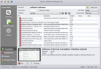 Kastor All Video Downloader 5.9 Crack