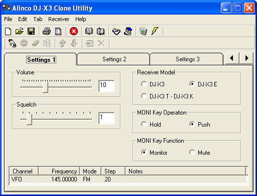 Battery Life of Alinco DJ X3