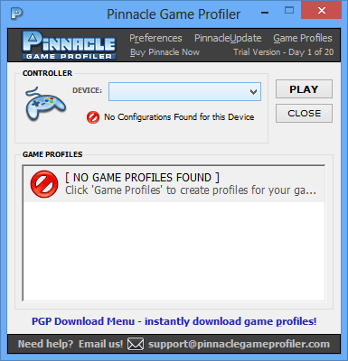 use pinnacle profiler on games that use a launcher