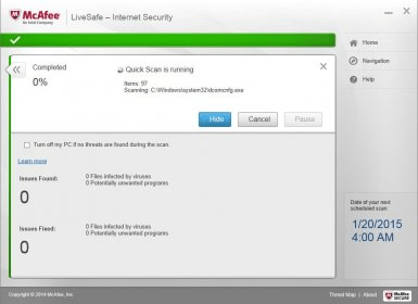  McAfee LiveSafe 2019 1 0 Download Free trial mcagent exe