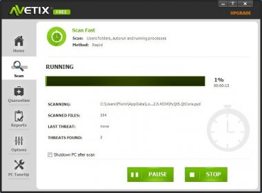 SCARICARE ANTIVIRUS GRATIS AVETIX