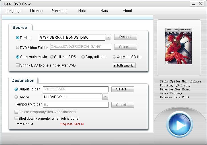 iLead DVD Copy 3.1 Download iLead DVD Copy.exe