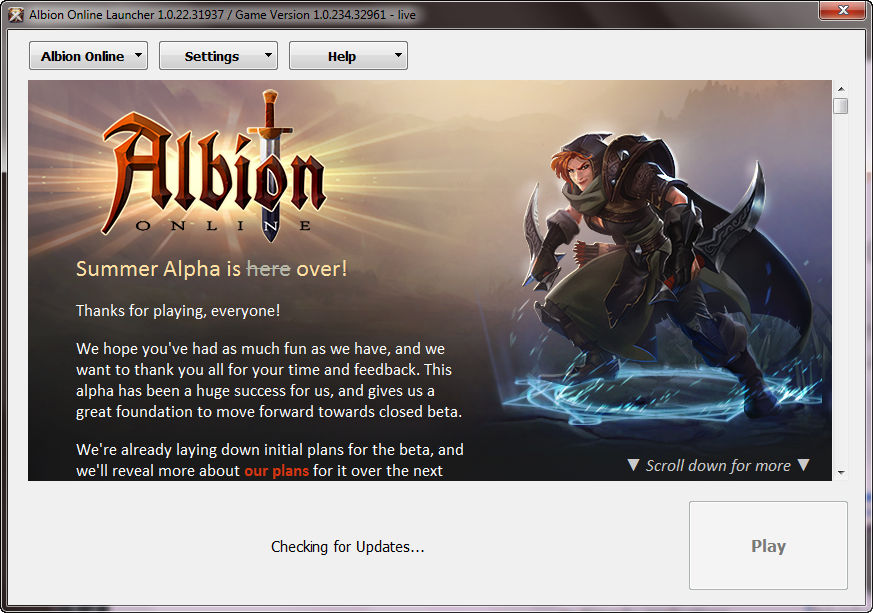 Albion Online, Software