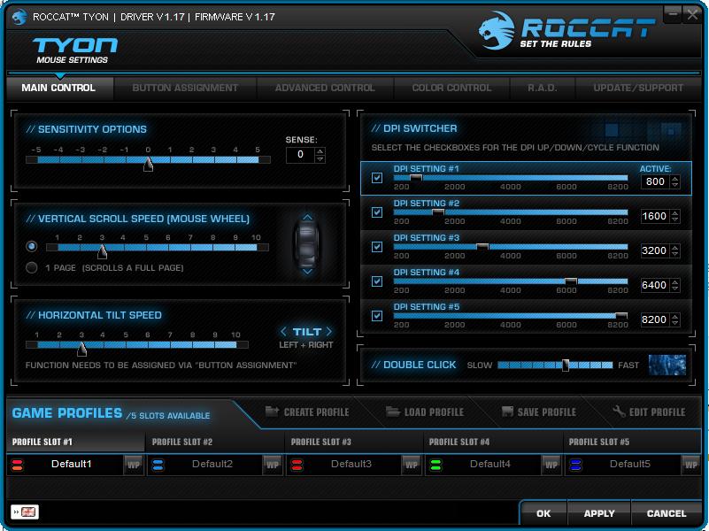 Roccat Tyon Mouse Driver Download Configure And Control The Roccat Tyon Gaming Mouse