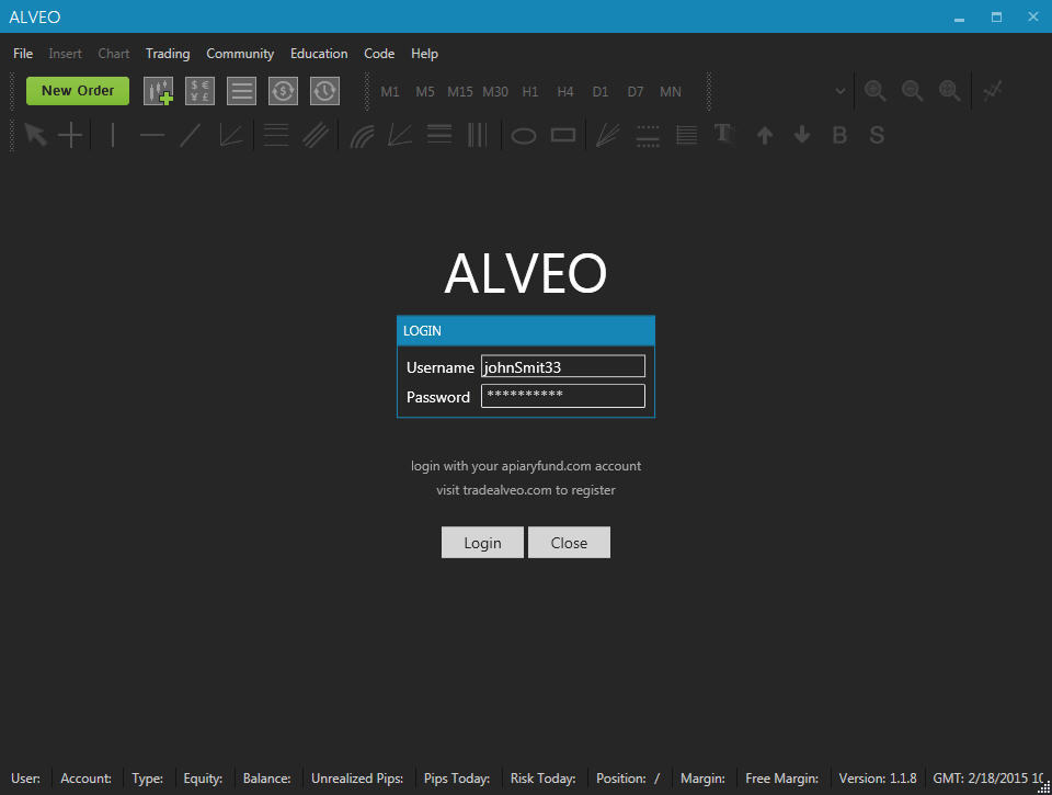 alveo trading app