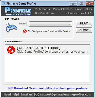 pinnacle profiler x input ps4 controller