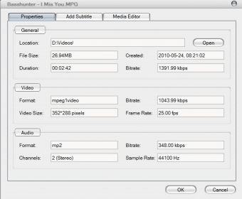 Ultra Mobile 3GP Video Converter 6.0 Download (Free trial) - Ultra ... Video Properties Ultra Mobile 3GP Video Converter 6.0 Download (Free trial) - Ultra ... Video Properties